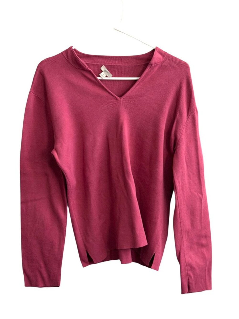 J. Jill Pink V-Neck Top